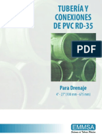 Tuberia y Conexiones de PVC RD-35