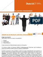 111 Genesis Del Proyecto Gestion y Profesionales PDF