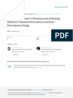Consumer behavior and factors influencing pharmaceutical purchases