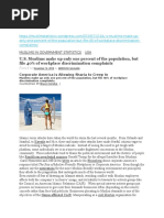 Muslim Workplace Complaints