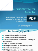 Stratégiai És Üzleti Tervezés 1