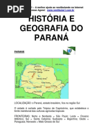História e Geografia Do Paraná
