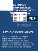 Estudios Experimentales