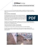 Informe Ambiental Retiro de Material Contaminado Find Fand Cooler