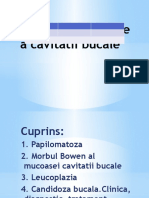 Tumorile Epiteliale A Cavitatii Bucale