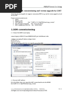 Guide of SDR Commissioning and Version Upgrade by LMT