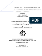 16 a Study on Employee Satisfaction in TOOLFAB ENGINEERING I