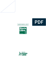 Diario Libre - Tarifario 2017 (Completo)