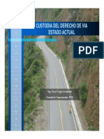 04 Custodia Derecho de Vía Ing - O - Vargas PDF