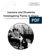 Nasa Investigating Plants in Space