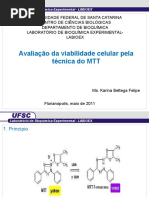 AulaMTT Avaliação Da Viabilidade Celular Pela Técnica Do MTT