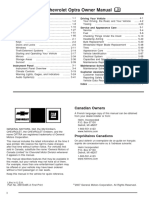 2008 Chevrolet Optra Manual en CA PDF