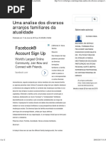 Uma Analise Dos Diversos Arranjos Familiares Da Atualidade