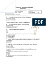 Evaluación de Ciencias Naturales