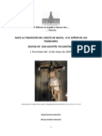 Cristo de Mayo: origen e historia de la tradicional imagen protectora de Santiago