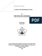 Laporan kasus dan Kritisi Jurnal - Tinea Pedis Moccasin Type (Ridha R. Sufri - Yulia Nursyah Putri).pdf