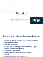 Keuntungan dan Keterbatasan Plat Aktif Orthodonsi Lepasan