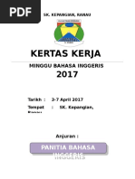 Kertas Kerja Minggu Bahasa Inggeris