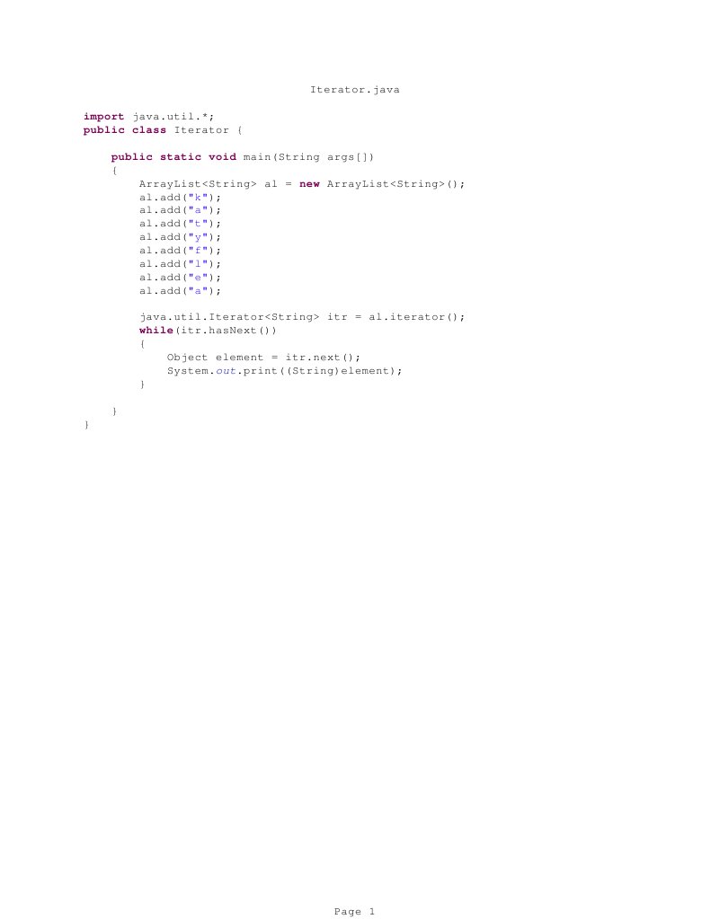 Iterator by Mathhoang | PDF