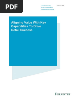 Aligning Value with Key Capabilities to Drive Retail Success