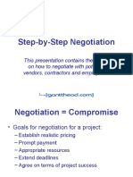 Step-by-Step Negotiation