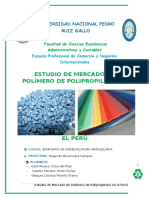 Estudio de Mercado de Polimero Polipropi