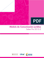 Guia de Orientacion Modulo de Comunicacion Juridica Saber Pro 2015 2