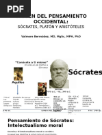 Origen Del Pensamiento Occidental Los Socráticos