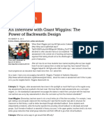 An Interview With Grant Wiggins - The Power of Backwards Design - Edutopia PDF