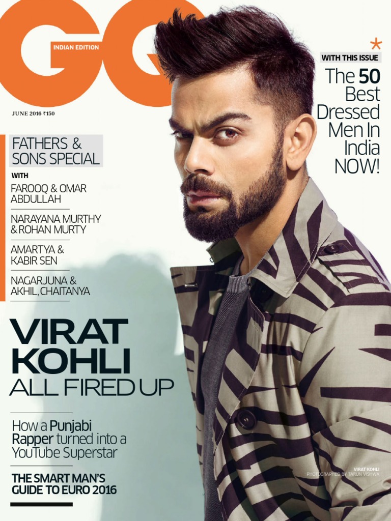 GQ India - June 2016 | PDF | Vogue (Magazine) | Fashion