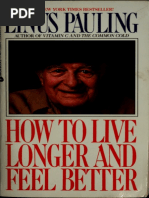 Download Ebook  How to Live Longer and Feel Better - Linus Pauling ebook  PDF book by Anonymous Poty38L SN343257401 doc pdf