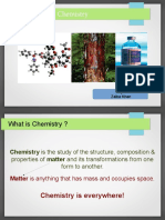Introduction To Chemistry: by Zaiba Khan