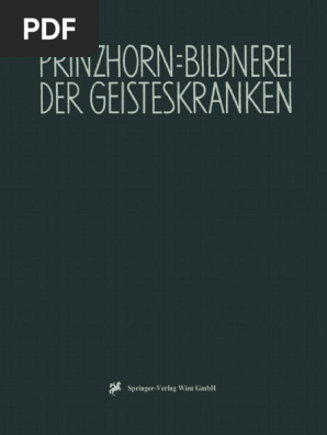 Prinzhorn Bildnerei Der Geisteskranken Pdf