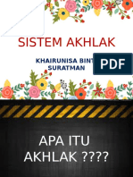 Sistem Akhlak