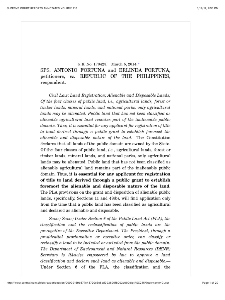 24 Fortuna v. RP PDF | PDF