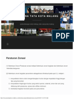 Rencana Tata Kota Malang