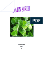 Download Daun sirih by Eko Bayu Kusumo SN34326670 doc pdf
