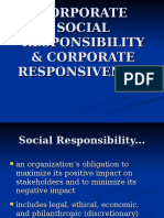 2.Corporate Social Responsibility & Corporate Responsiveness 1