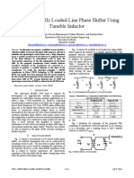 Improved 60Ghz Loaded-Line Phase Shifter Using Tunable Inductor