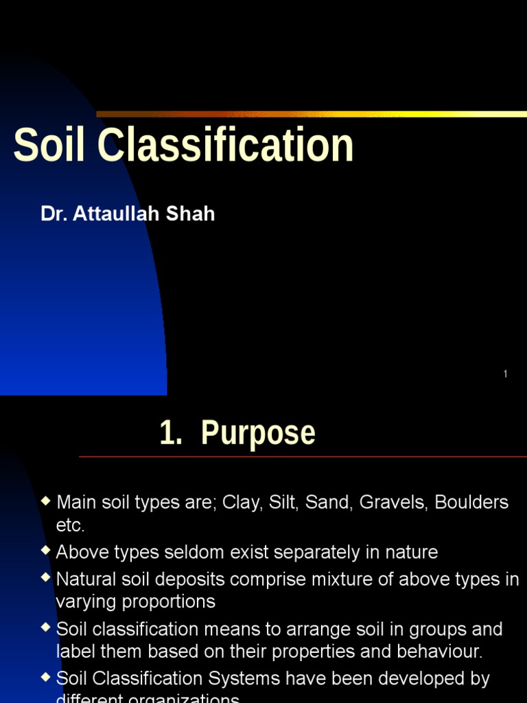 Soil Class 3 PDF Silt Sand