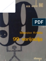 M Krleza 99 Varijacija 1972