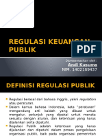 Regulasi Keuangan Publik