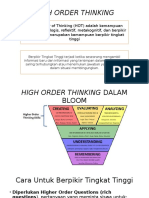 High Order Thinking