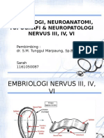 EMBRIOLOGI, NEUROANATOMI, TOPOGRAFI & NEUROPATOLOGI NERVUS III, IV, VI.pptx