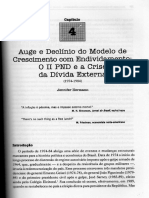 Cap 4 - Auge Do Declínio Do Modelo de Crescimento Com Endividamento 1974-1984 PDF