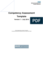 Competency Assessment Template No Photo Vers 1 July 2014