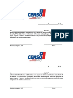 Autorización Traspaso de Datos