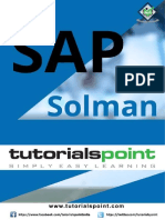 Sap Solman Tutorial