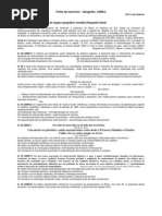 Geografia - Pré-Vestibular Vetor - Unidade 1 - A Organização Do Espaço Geográfico Mundial (Geografia Geral)
