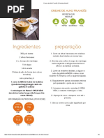 Creme de Alho Francês _ Receitas Nestlé